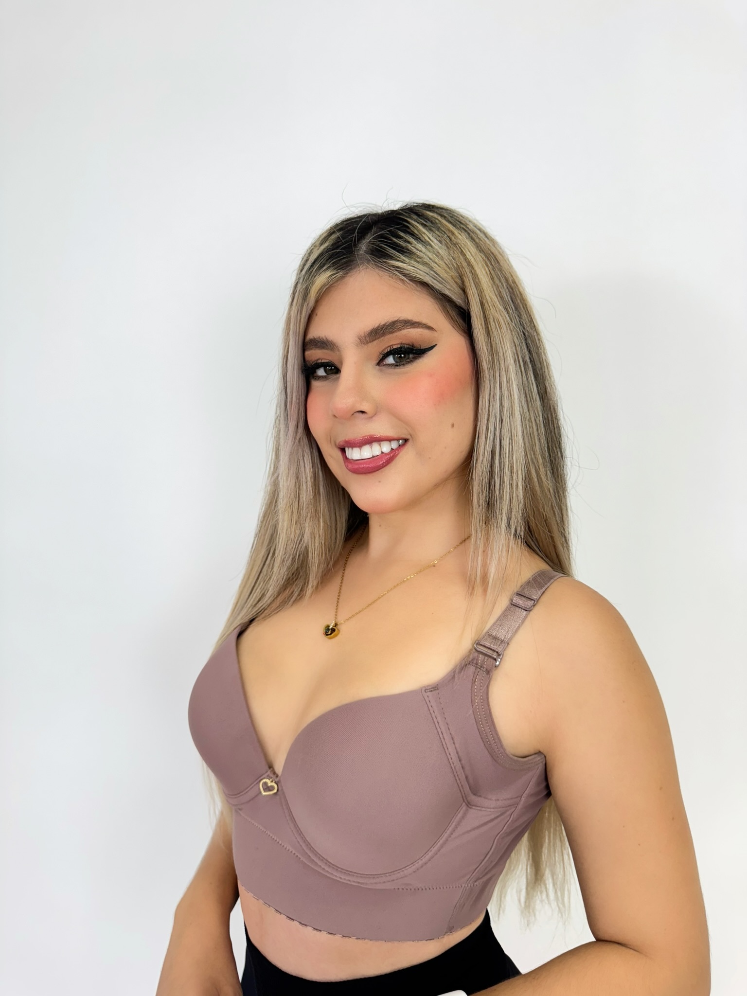 Sosten Recoge Gordito Espalda Alta